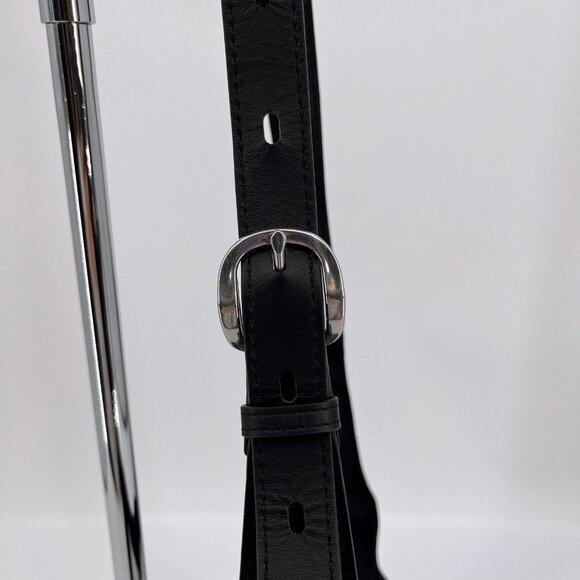 Rag & Bone Belize Small Shopper Black Leather Shoulder Bag Adjustable Strap - Picture 7 of 16